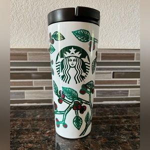 Starbucks Coffee Stainless Steel Travel Mug Holiday Refill Tumbler 2017 cup